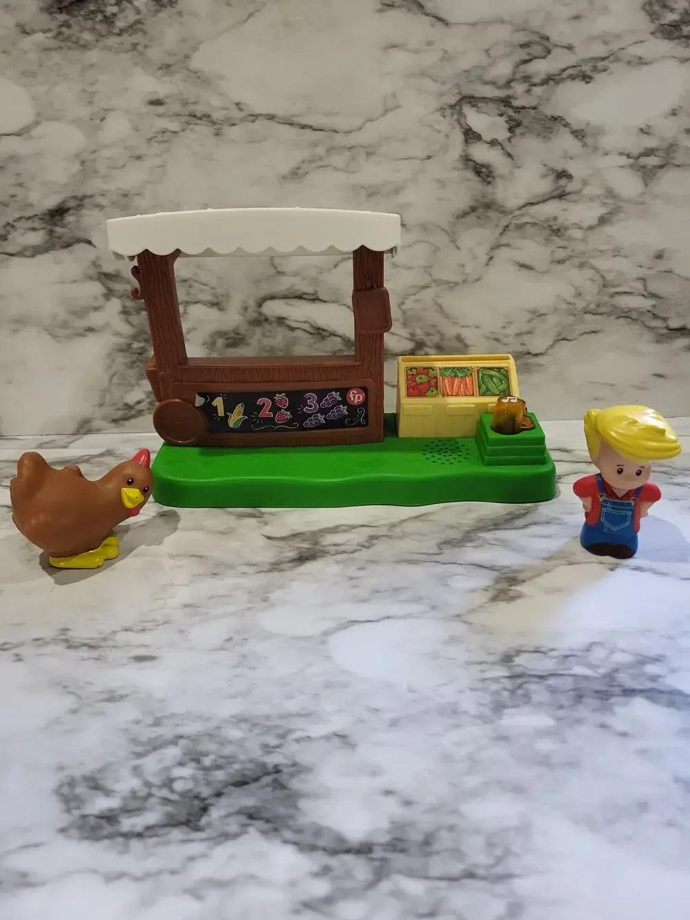 Little People farm stand play set